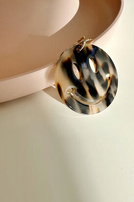 Keyring Smiley Havanna