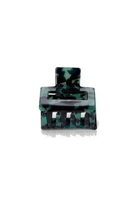 Haarspange Square Green Leo