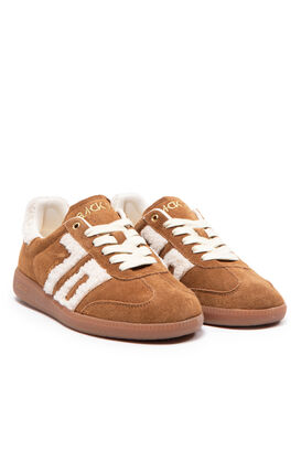 Sneaker Cloud Suede Cognac