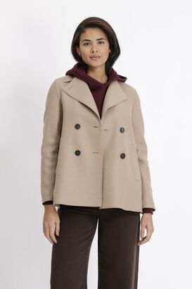 Cabanjacke aus Schurwolle 