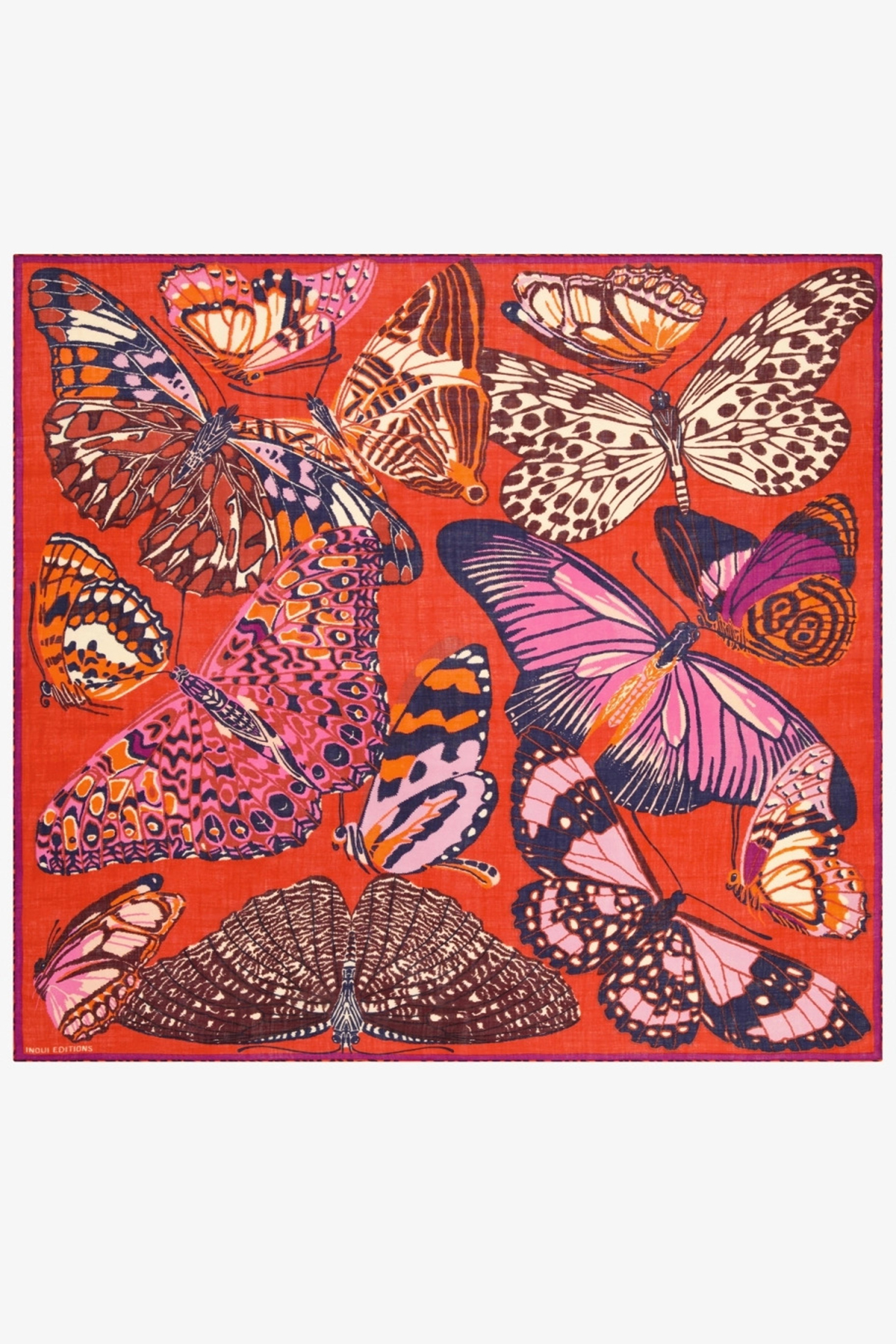 Carr&eacute; 130 Papillons