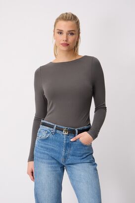 Longsleeve aus Modal