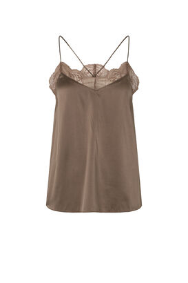 Top aus Seidenstretch