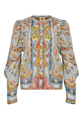 Bluse mit Baumwolle 