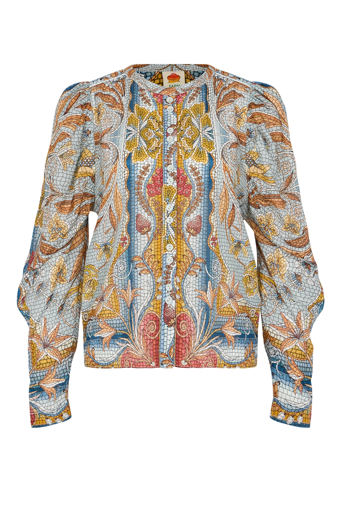 Bluse mit Baumwolle 