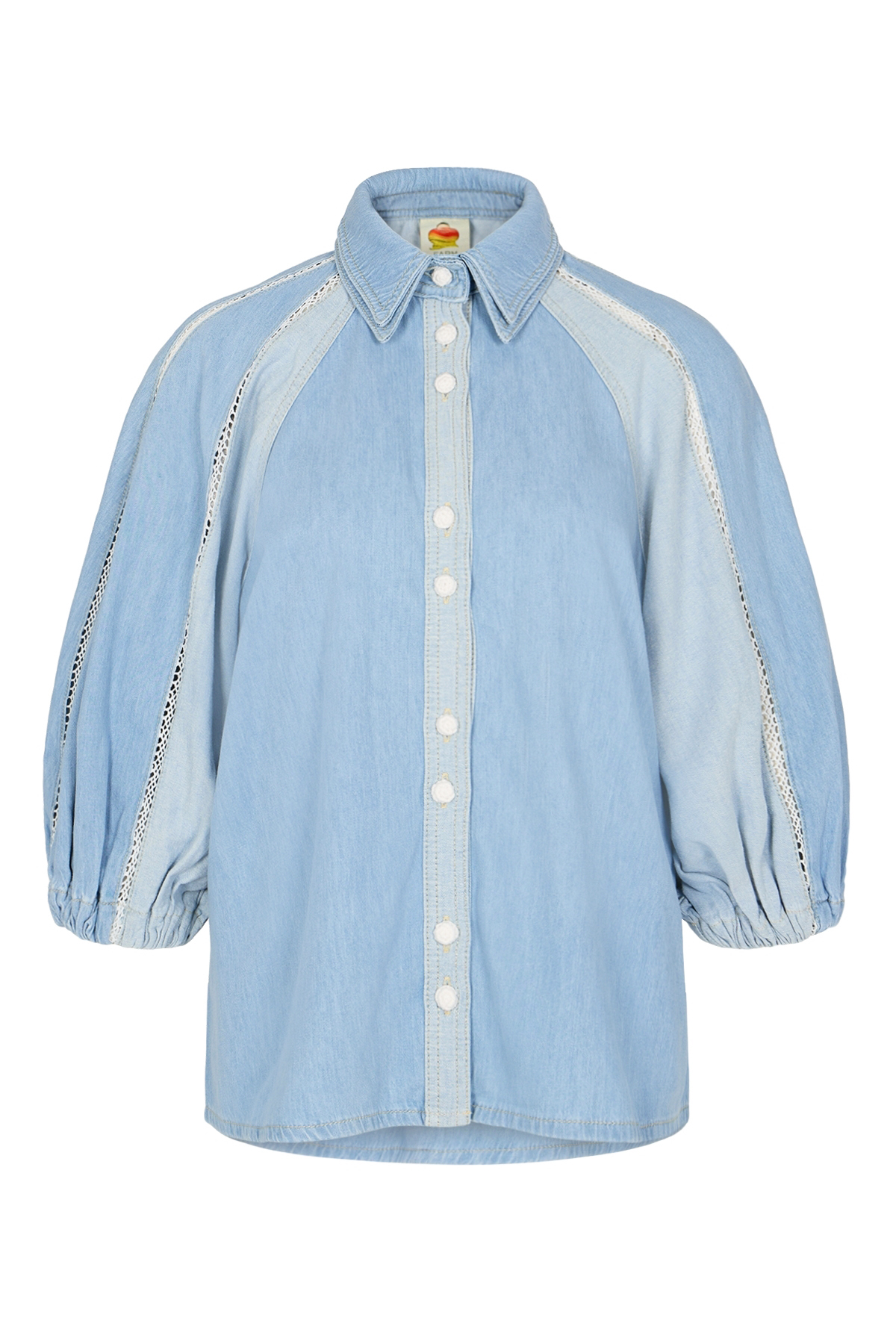 Bluse Bicolor