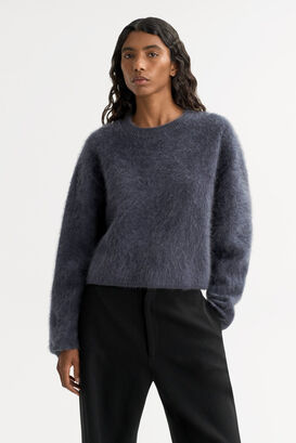 Brushed Cashmere Pullover 