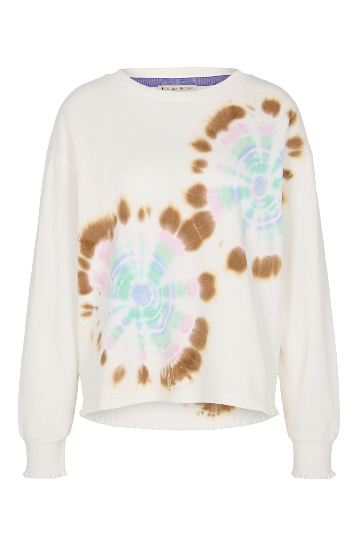 Batik Sweatshirt aus Bio-Baumwolle