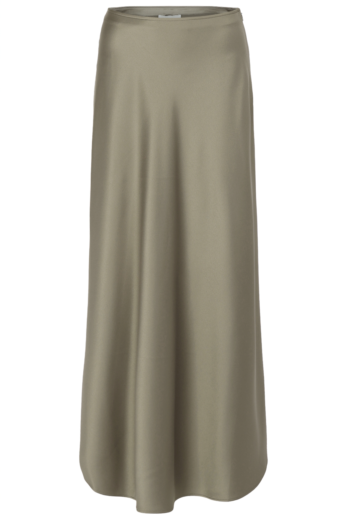Maxi-Rock in Satin Optik