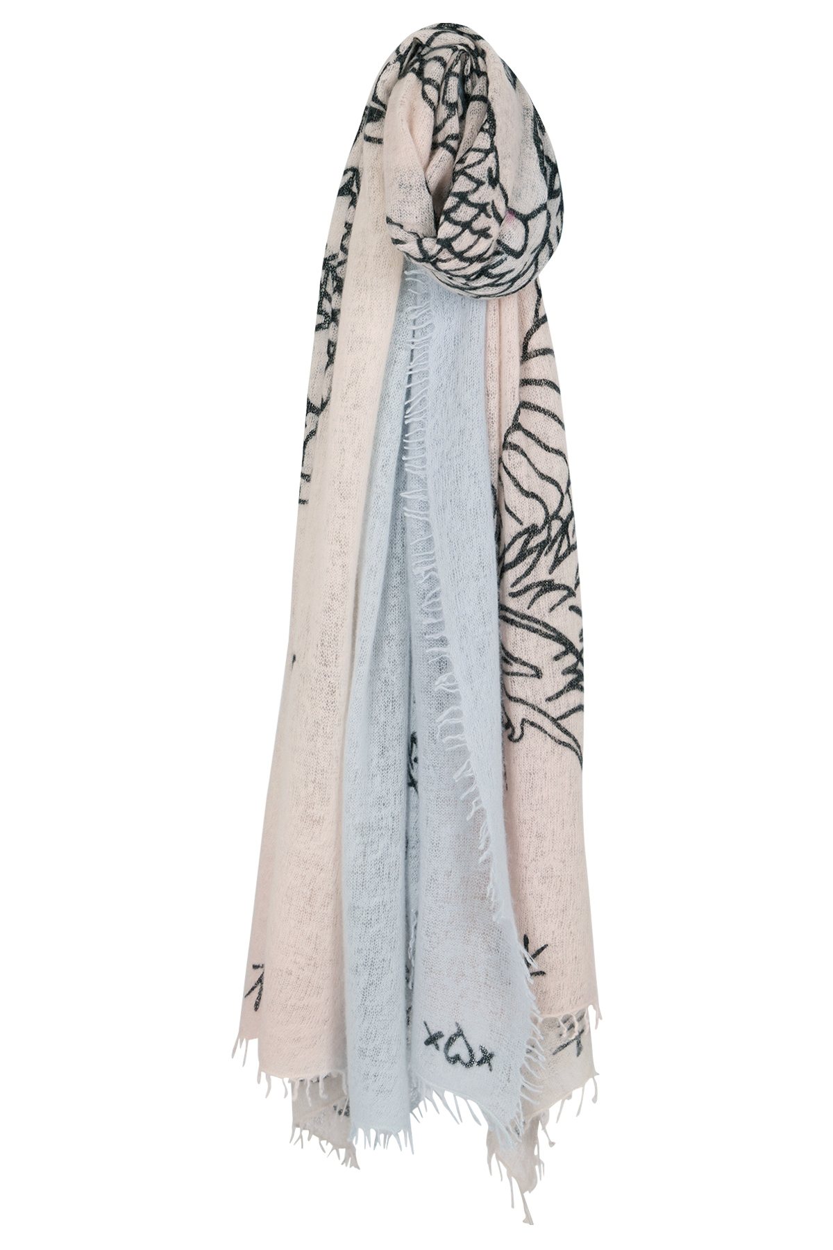 Schal aus Cashmere 