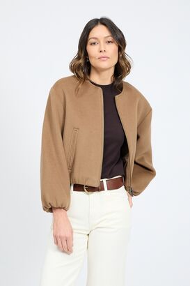 Jacke aus Wolle