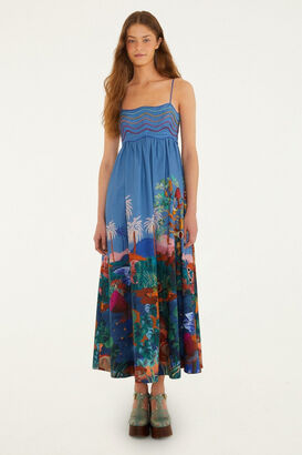 Midi Kleid Landscape 