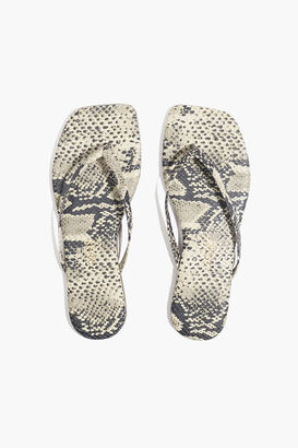 Sandale Lily Sqare Toe Exotics