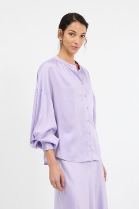 Bluse aus Seidenstretch