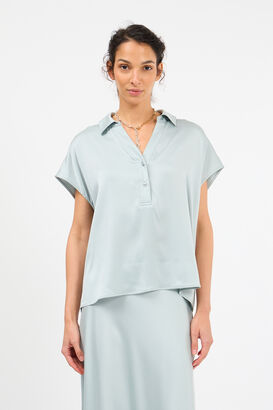 Bluse aus Seidenstretch