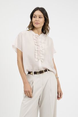Bluse mit R&uuml;sche