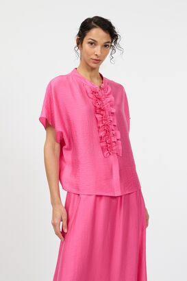 Bluse mit R&uuml;sche