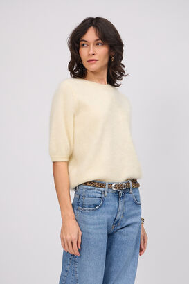 Pullover aus Mink Wash Cashmere 