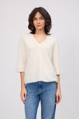 Pullover aus Mink Wash Cashmere 