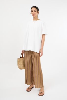 Strickhose mit Lurex