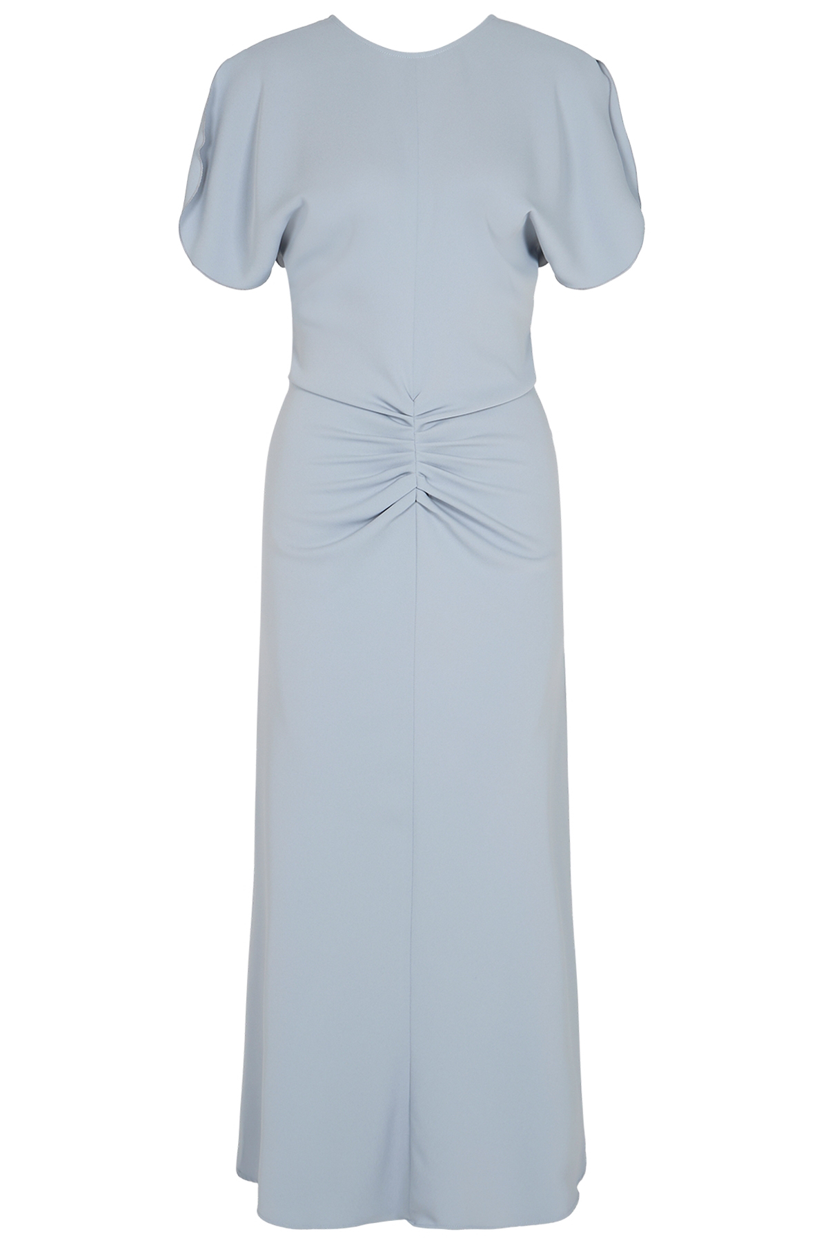Midikleid mit Raffung