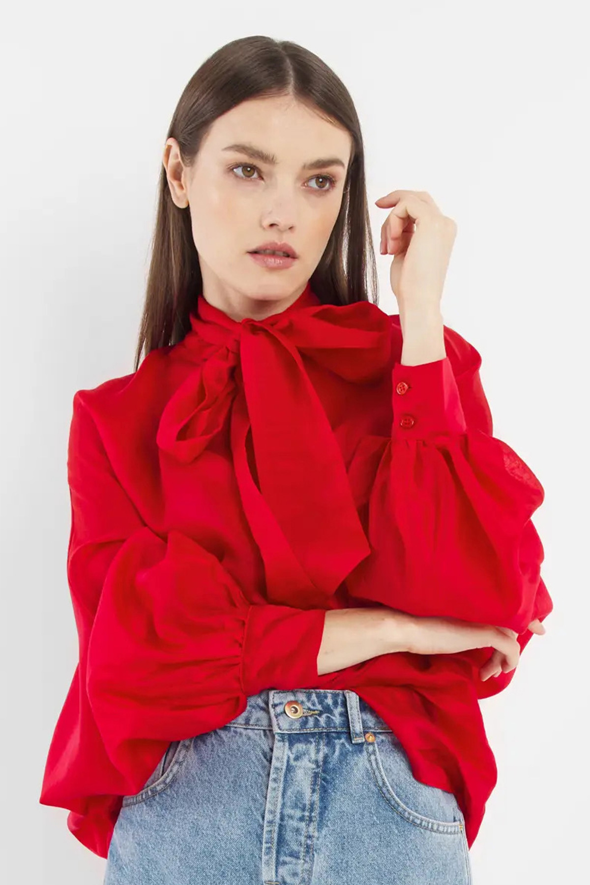 Bluse Antonia Bow