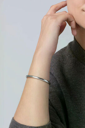 Remi Bangle Silber