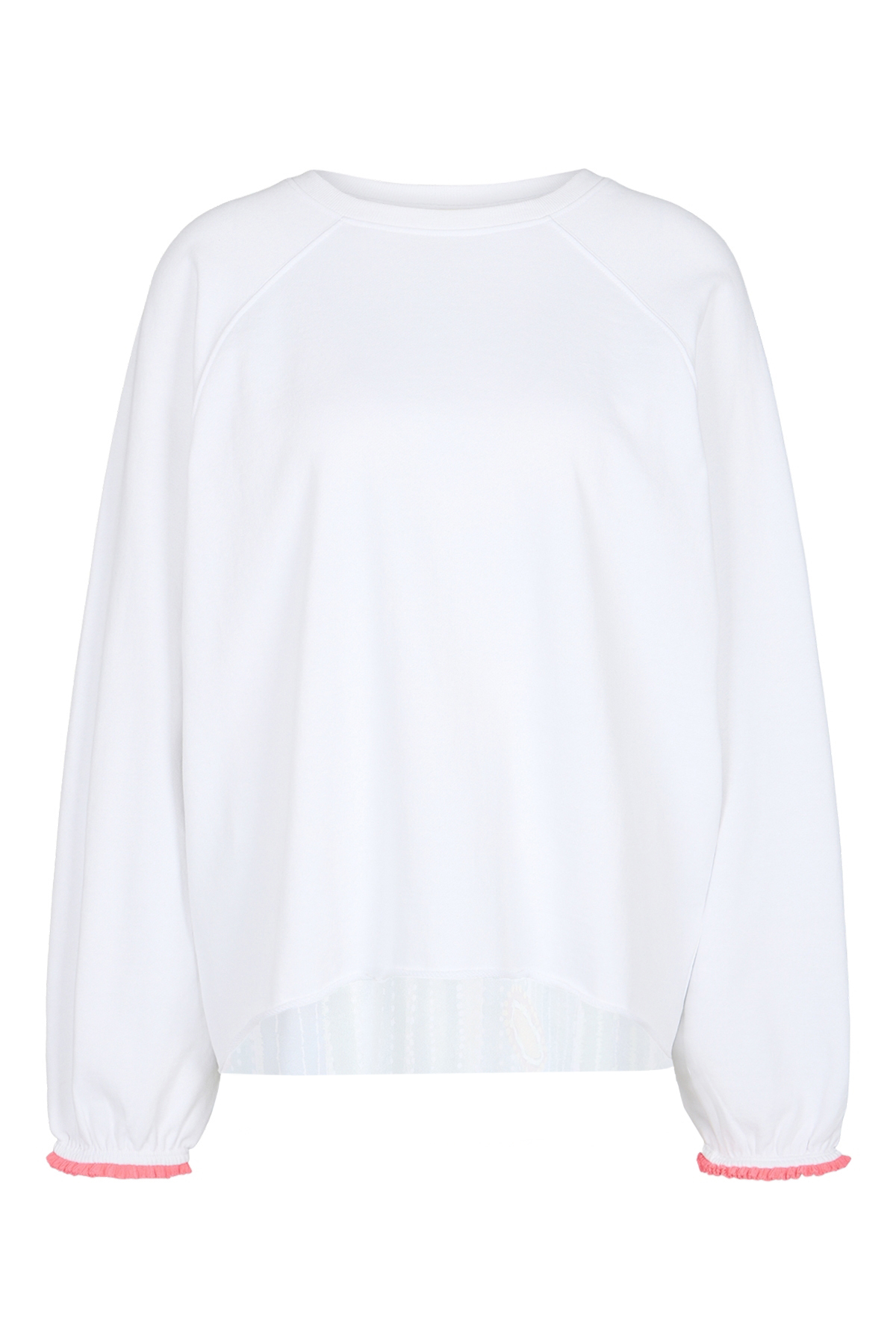 Sweatshirt mit r&uuml;ckseitigem Print