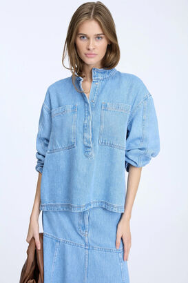 Jeansbluse Tuxa