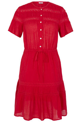 Kleid Winslow mit Leinen