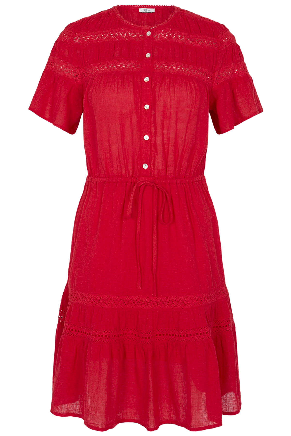 Kleid Winslow mit Leinen