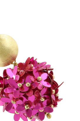 Ohrringe Sequin Flower