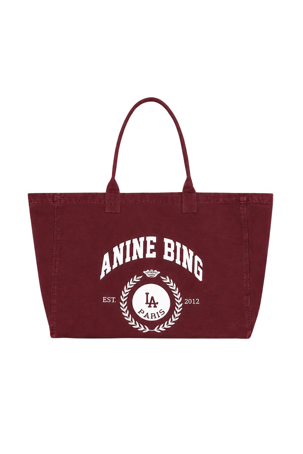 Shopper Canvas Bordeaux