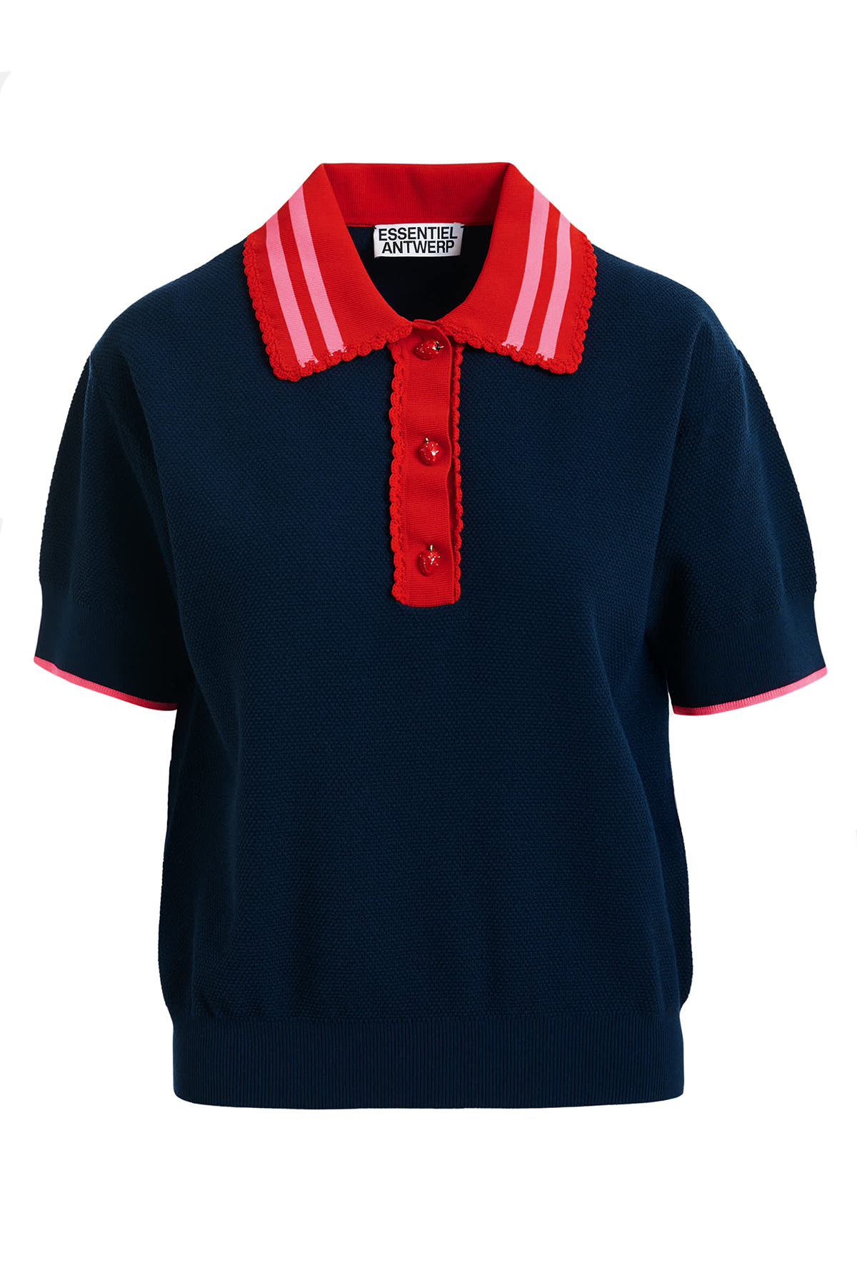 Poloshirt Kontrast