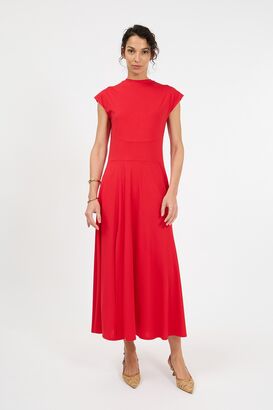 Kleid mit Viskose 