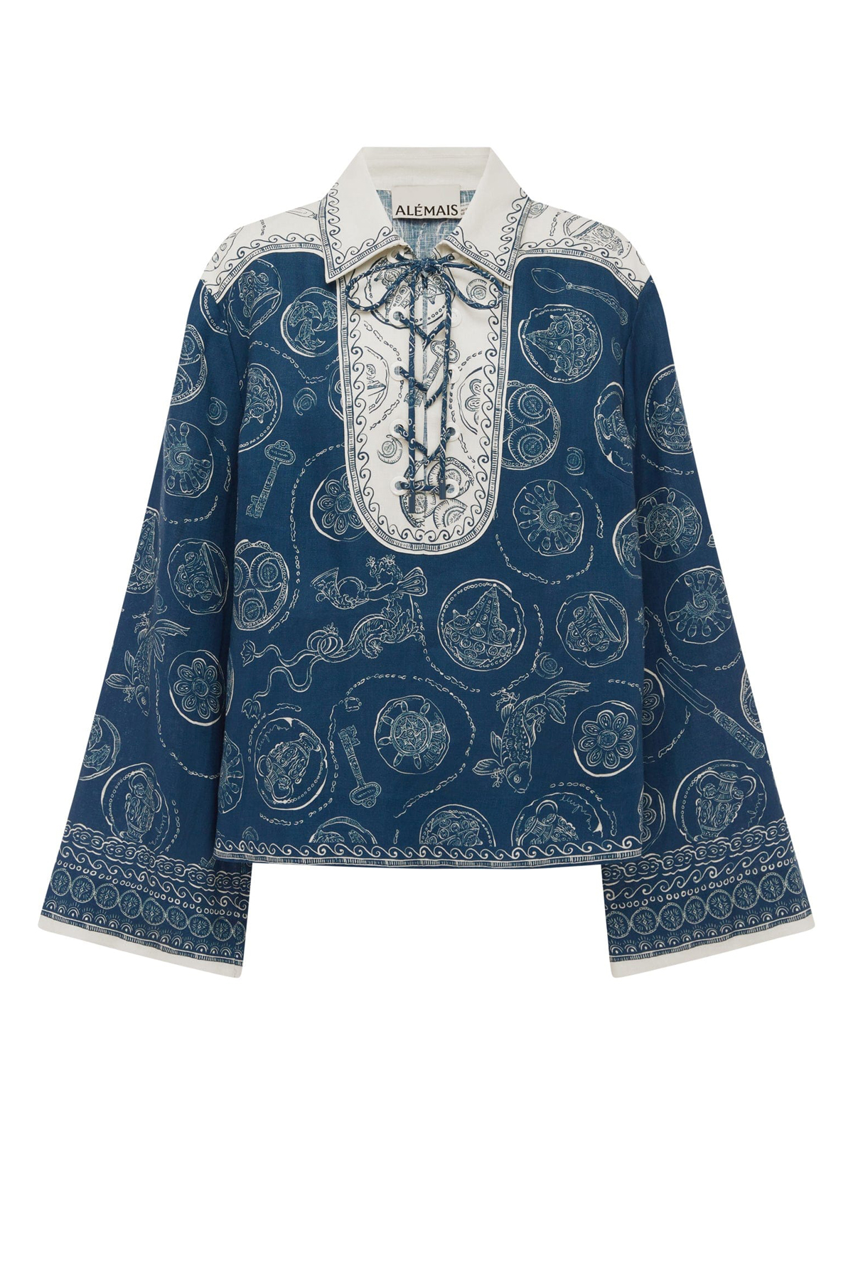 Bluse Lucky Lace up