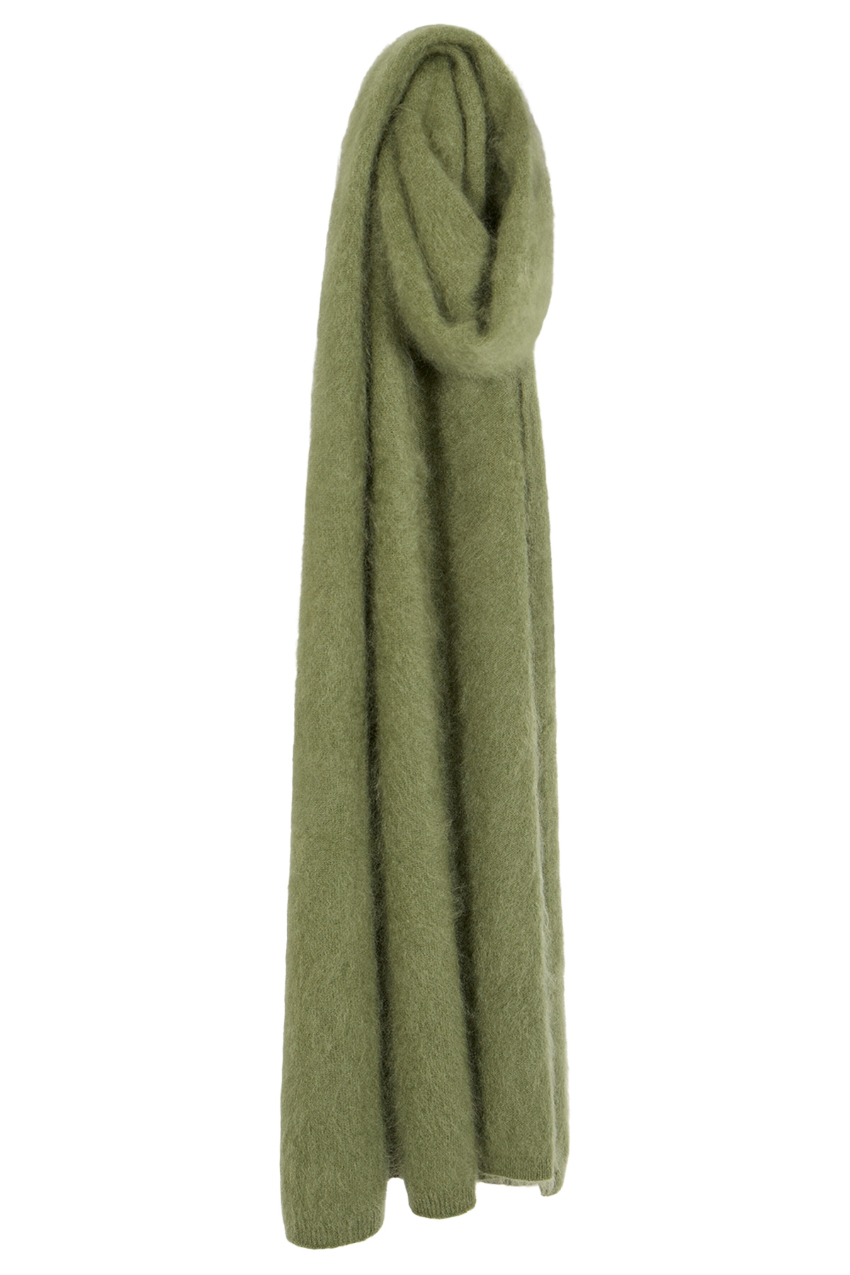 Schal aus Mink Wash Wolle 