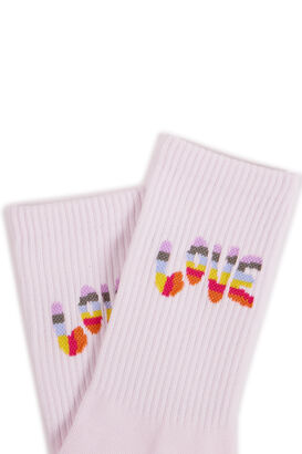 Socken Rainbow Love