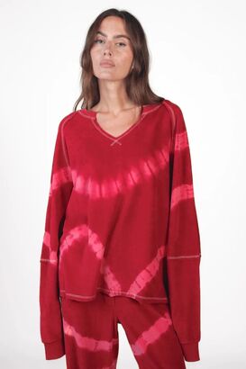 Sweatshirt aus Samt