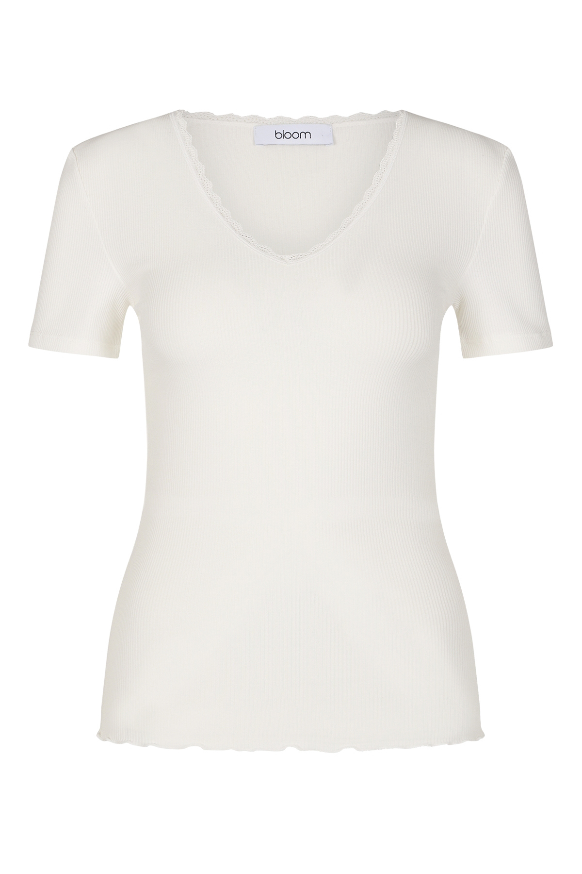 Shirt mit Spitzenborte