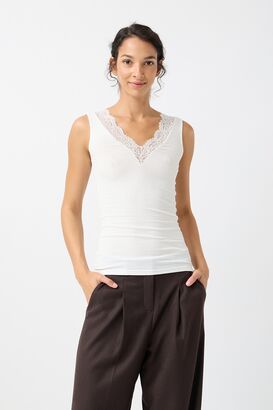 Top mit Spitze
