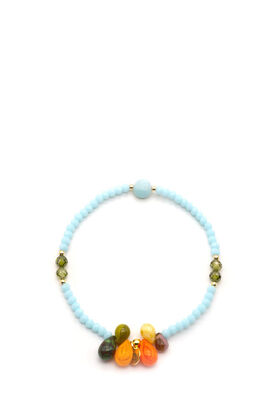 Armband 6 Drops, Hellblau
