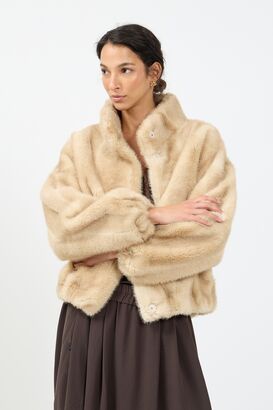 Faux Fur Jacke Iris