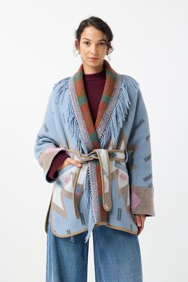Jacke mit Fransendetail
