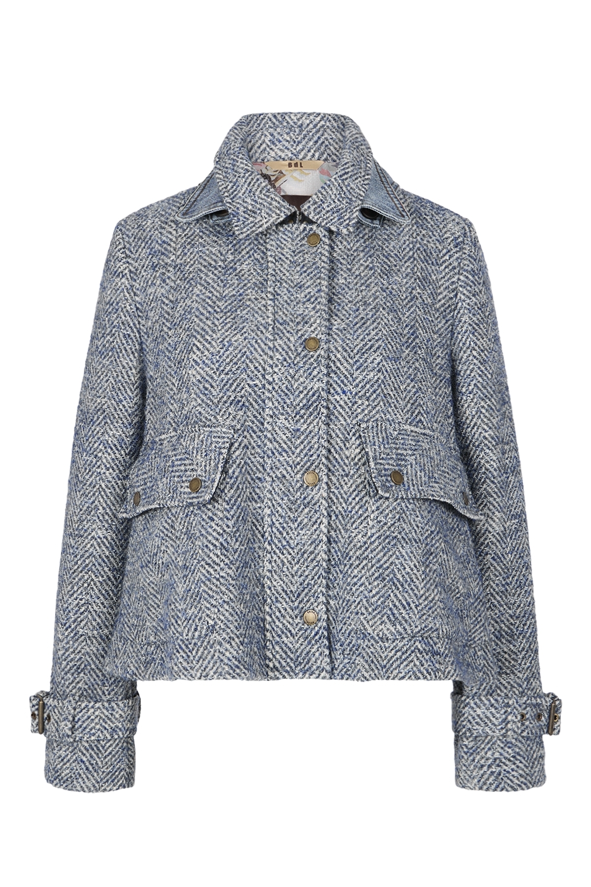 Jacke mit Wolle