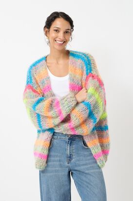 Handgestrickter Cardigan Lisa