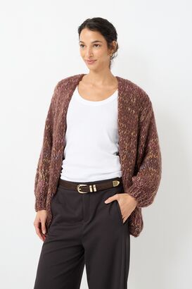 Handgestrickter Cardigan Isa