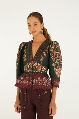 Bluse Daniela aus Baumwolle 