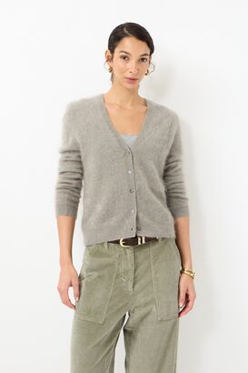 Cardigan aus Mink Wash Cashmere