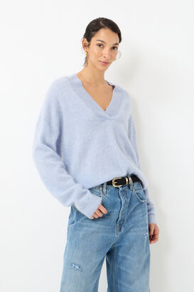Pullover aus Mink Wash Cashmere 